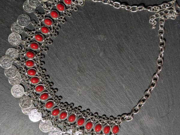 Collier Jaisalmer rouge