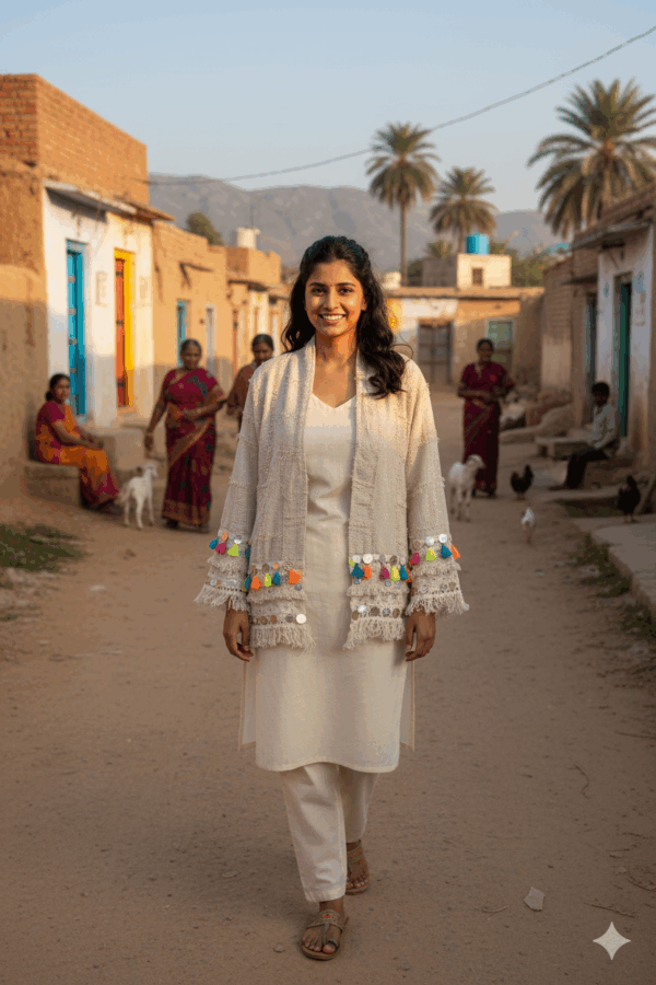 Veste  Delhi beige